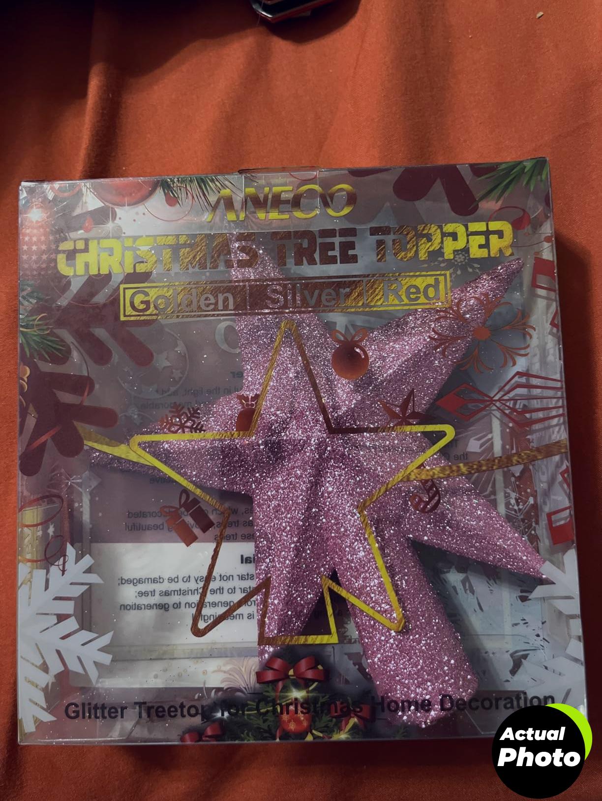 anecho-glitter-tree-topper-gold-4inch-foto-3