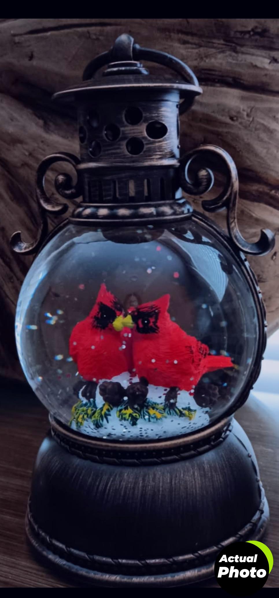 cardinal-snow-globe-music-box-foto-1