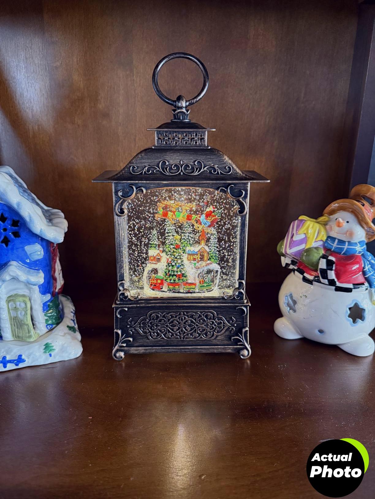 christmas-snow-globe-lantern-music-decor-foto-1