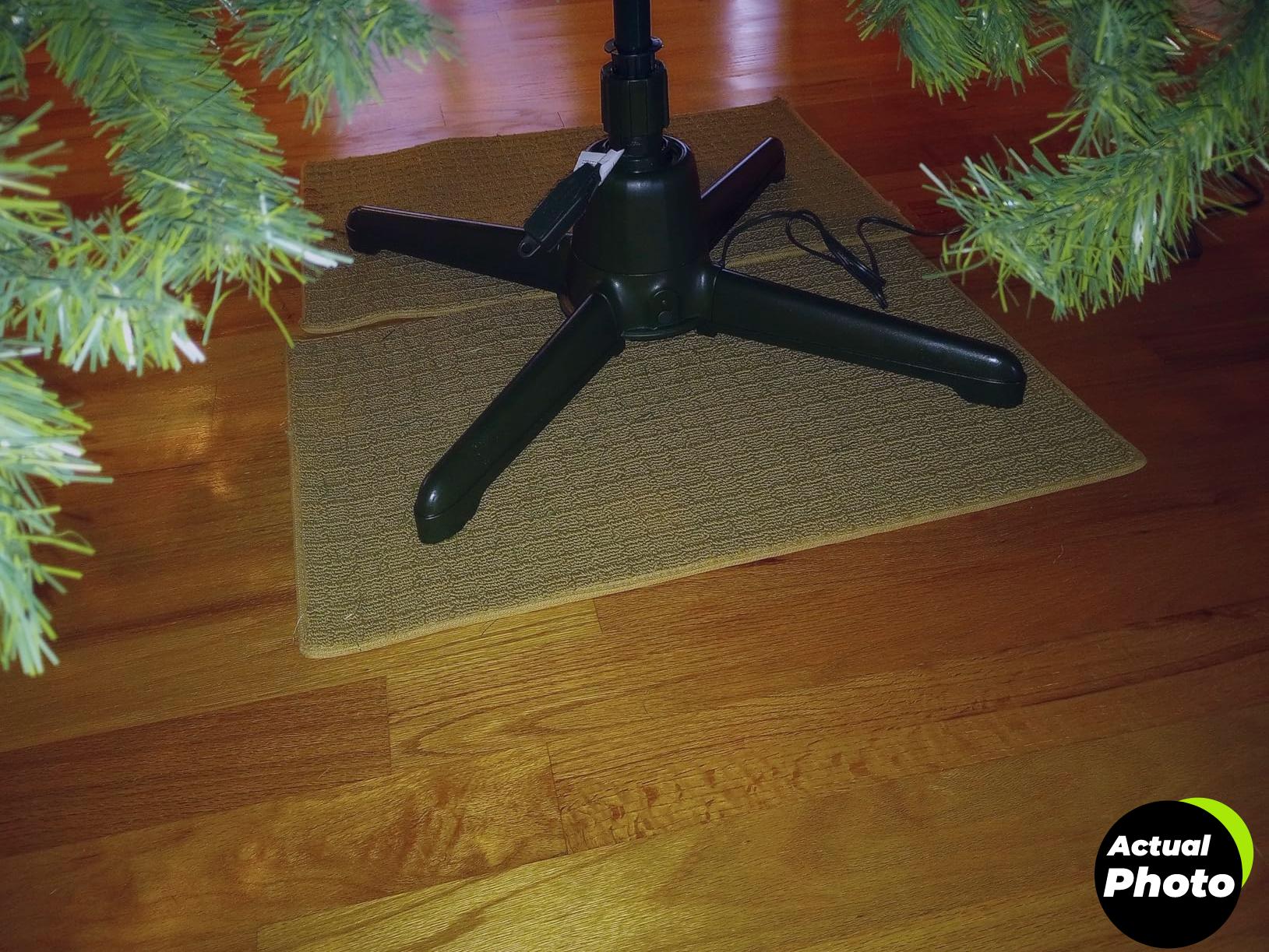 Working Remote From Tree Stand Convenient Remote-Controlled Tree Stand Makes Decorating a Breeze | 2026