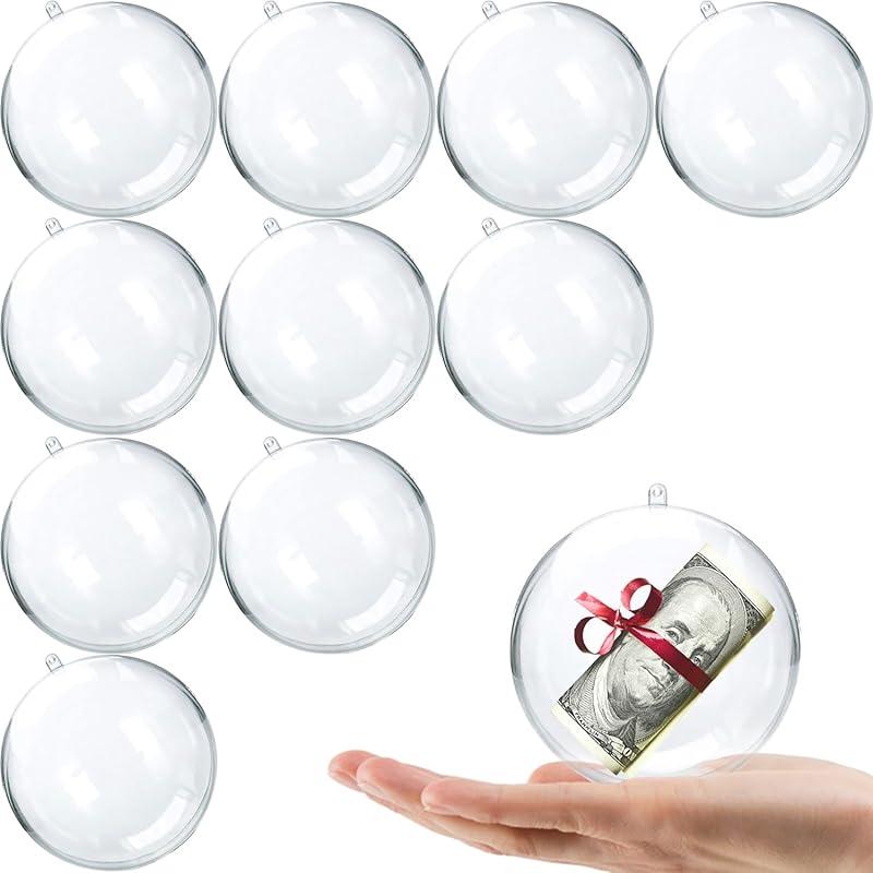 Are 10pk Clear Fillable Ornaments Worth the Hype for DIY Decor?