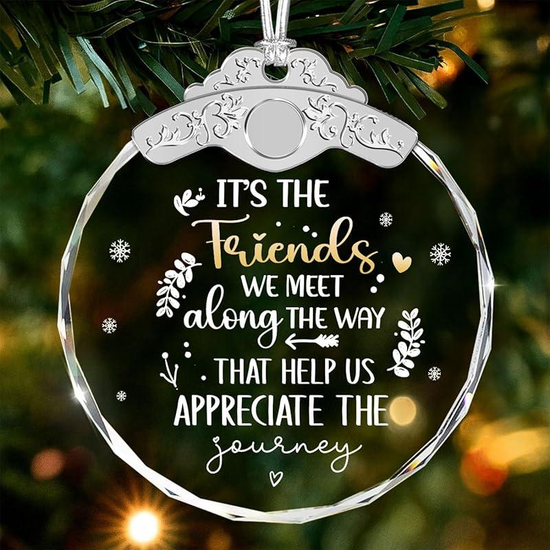 My Thoughts on the Friends Glass Ornament: A Perfect Gift Idea