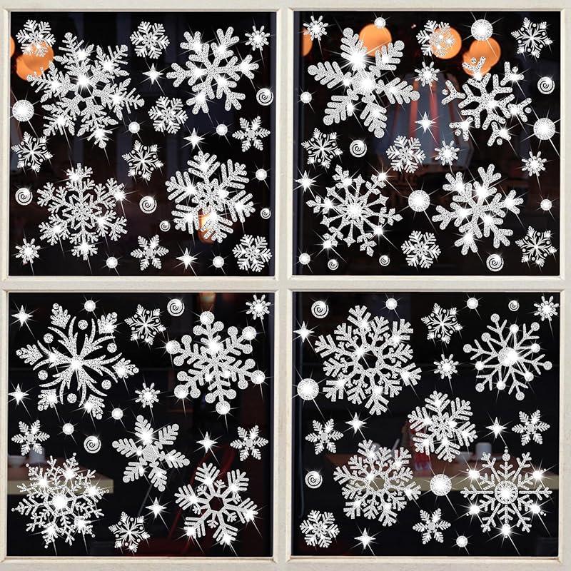 My Thoughts on Glitter Snowflake Window Clings: Are They Worth It?