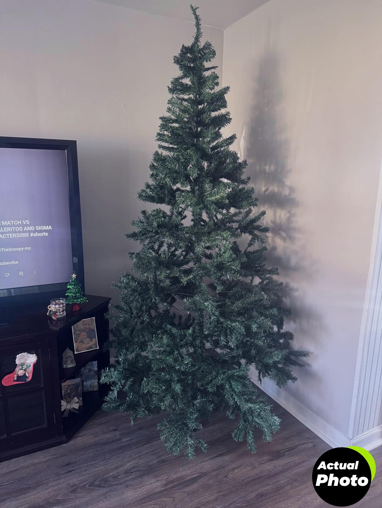 goplus-white-5ft-artificial-christmas-tree-foto-1