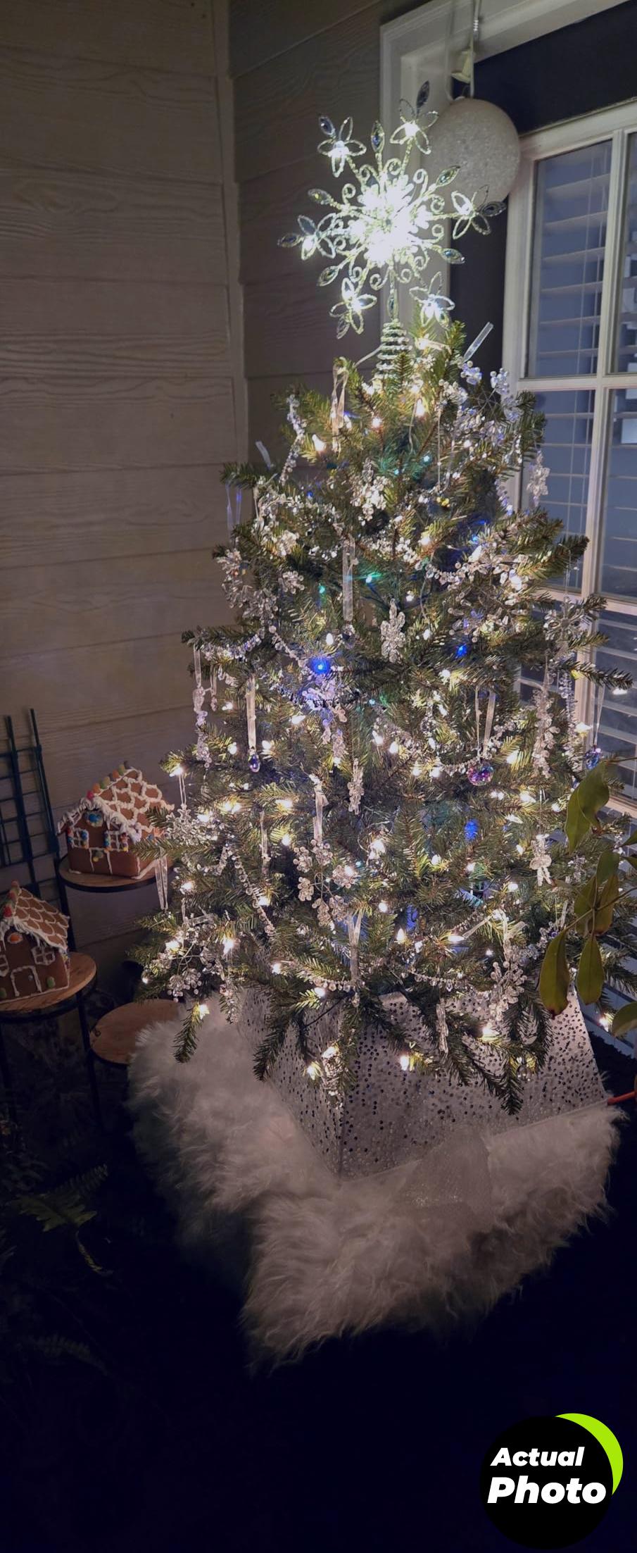 lewondr-snowflake-tree-topper-2023-silver-12-2in-foto-2