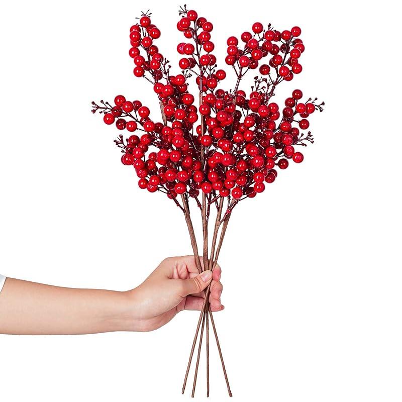My Verdict on the Lvydec Red Berry Stems: A Holiday Decor Must-Have!