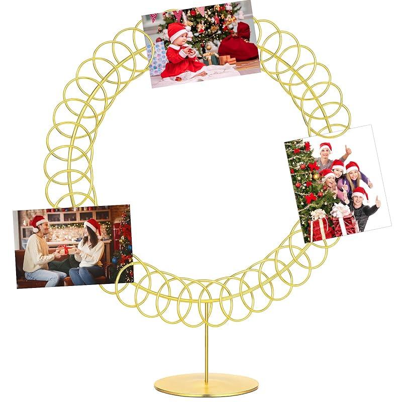 Metal Christmas Card Holder Wreath: My Thoughts on This Holiday Decor