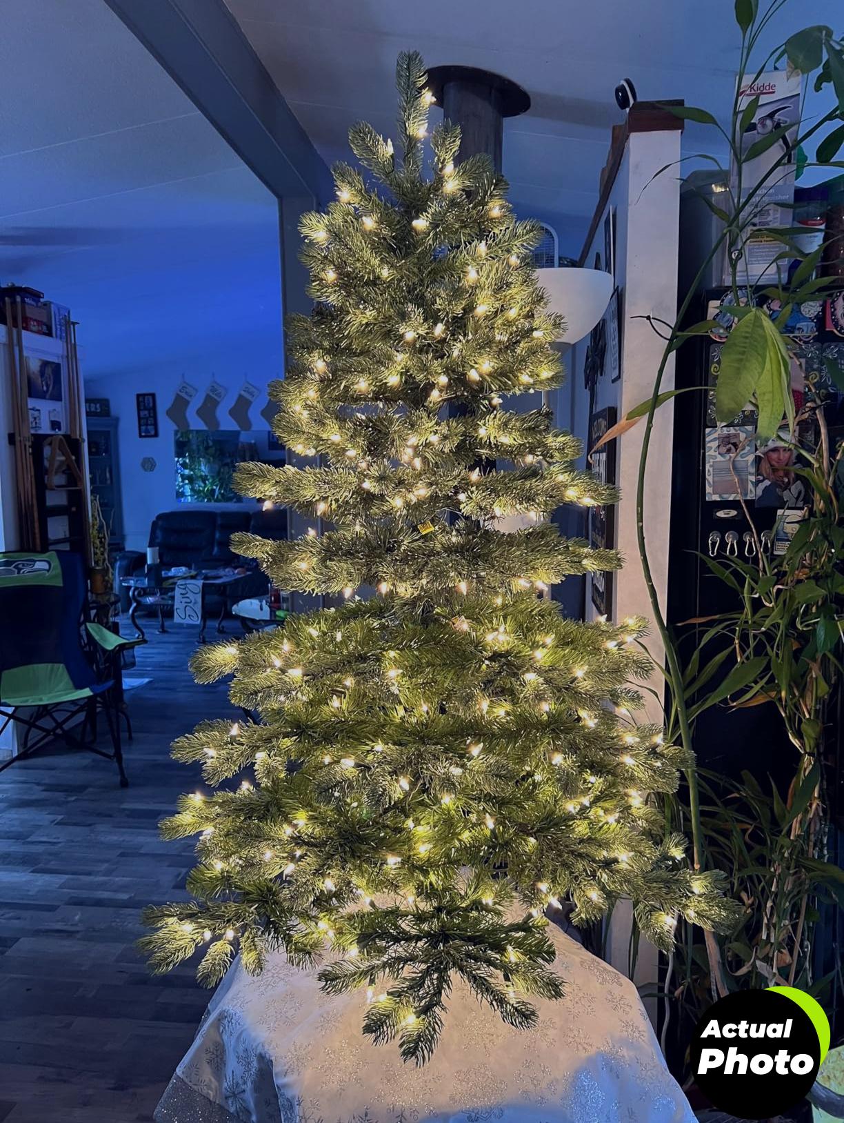 national-tree-artificial-christmas-tree-6-5-ft-downswept-douglas-fir-foto-1