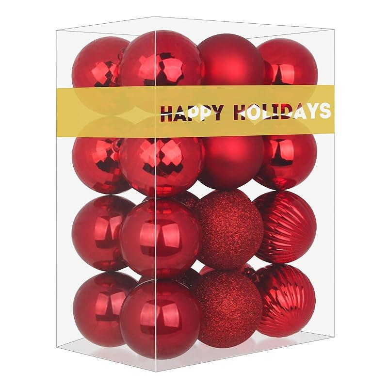 Festive Charm: My Take on the Rose Red Christmas Balls Set