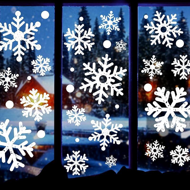 Do 110 PCS Snowflake Window Clings Really Transform Your Decor?
