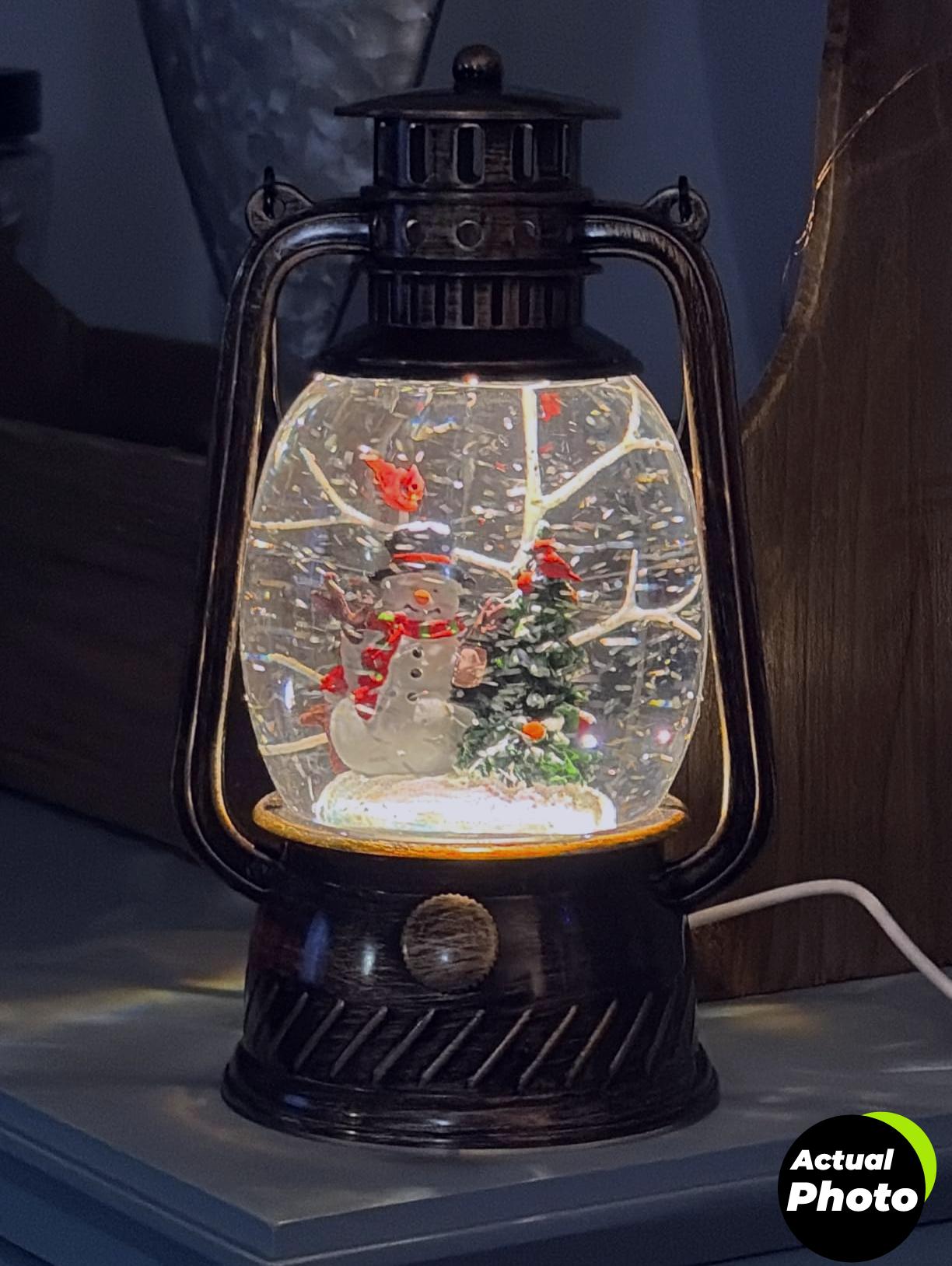 snowman-snow-globe-decor-2023-light-up-lantern-foto-1