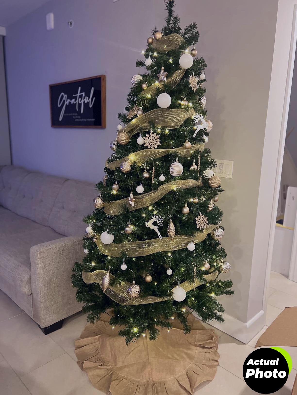 tatuo-christmas-tree-skirt-linen-burlap-foto-2