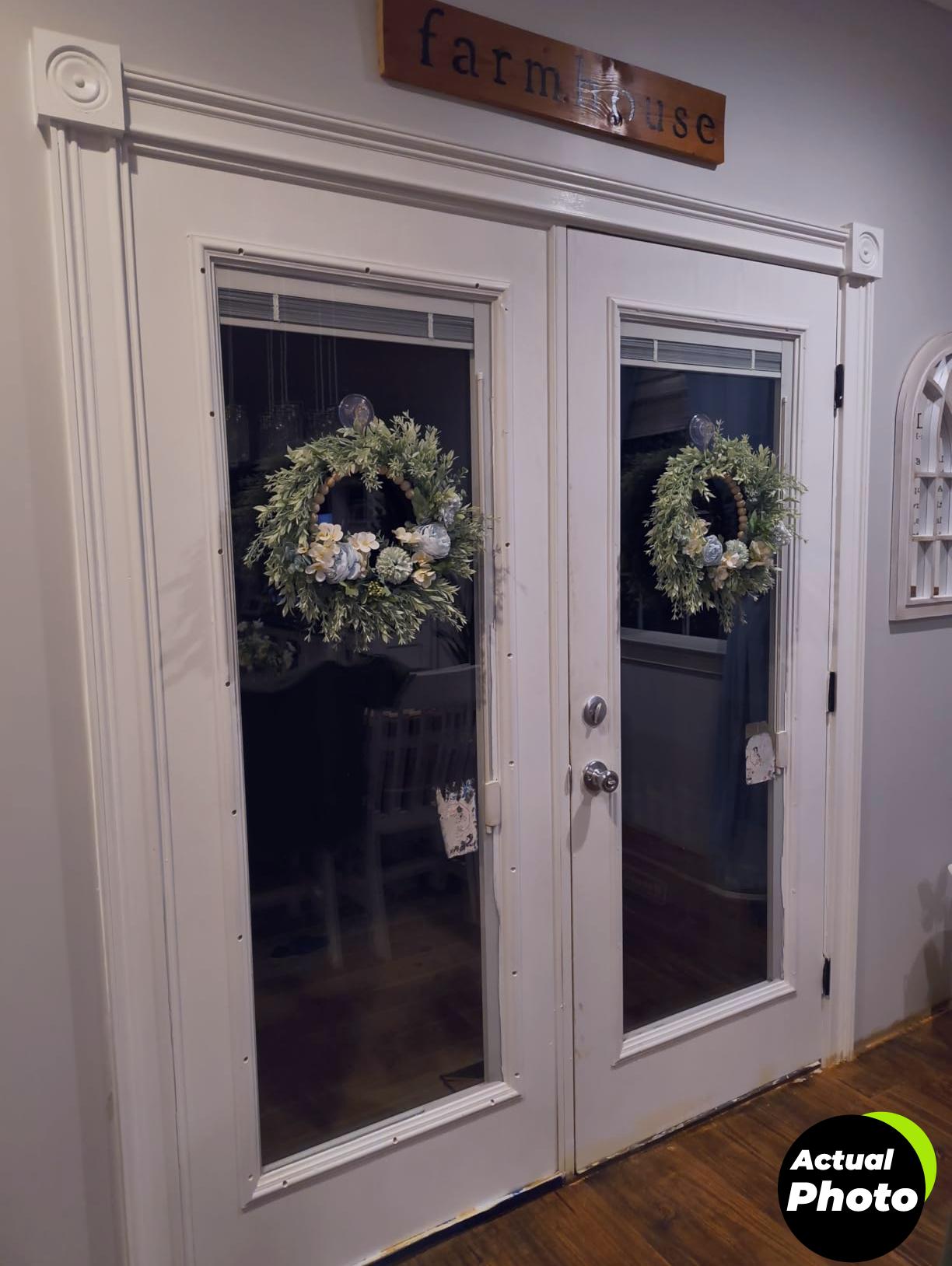 visv-wreath-hanger-clear-2-pcs-heavy-duty-foto-2